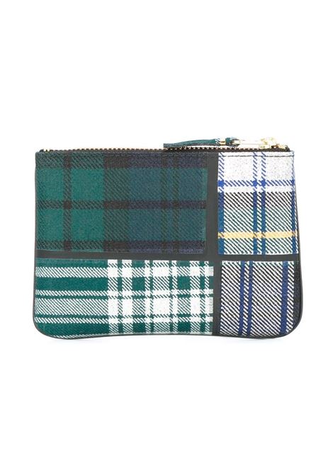 Portafoglio con motivo tartan WALLETS COMME DES GARCONS | Portafogli | SA8100TPGREEN